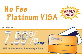 No Fee Platinum VISA